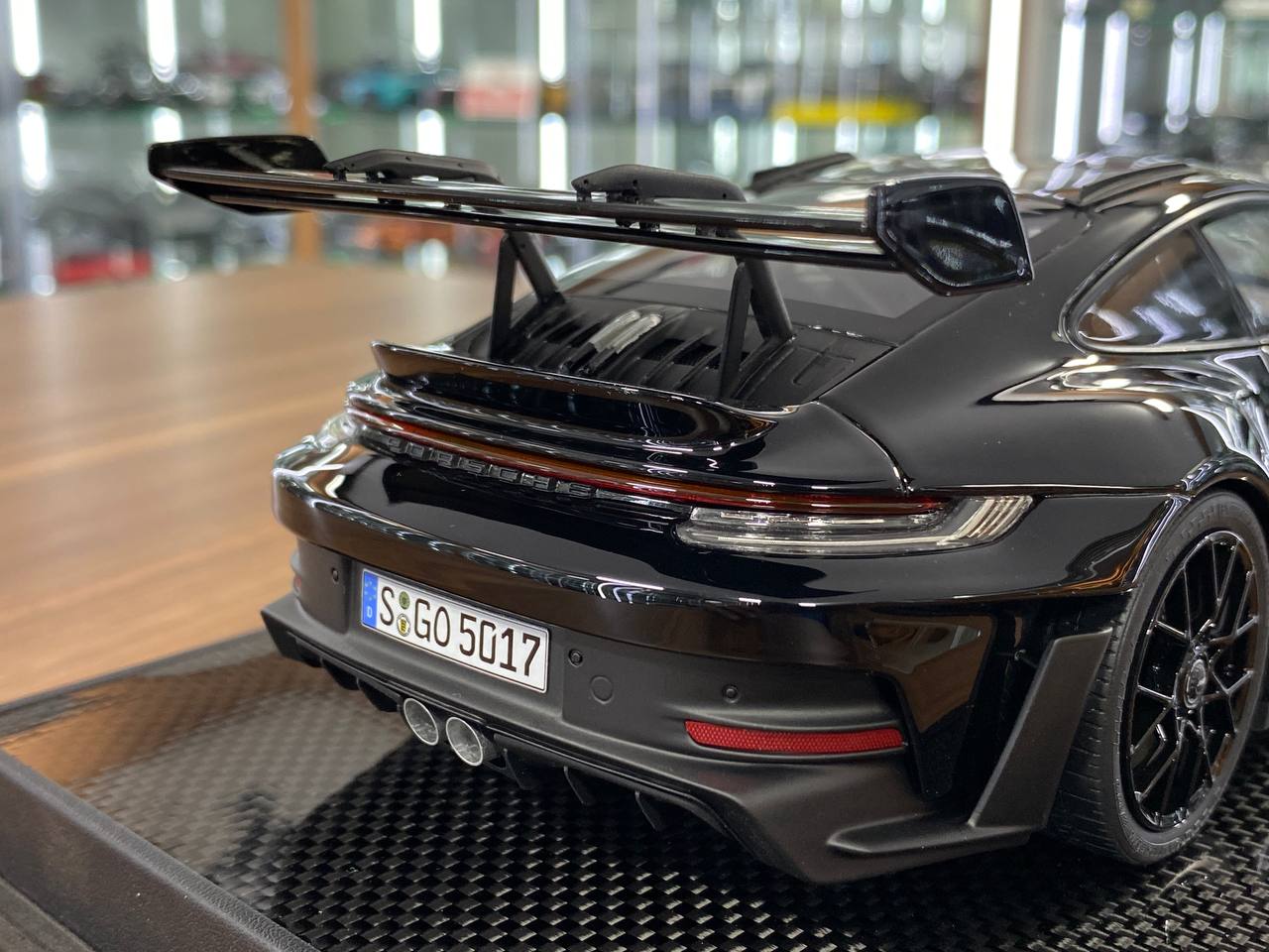 1:18 Resin Model Porsche 911 GT3 RS (992.1) – Black | Timothy & Pierre (Limited 30 pcs)