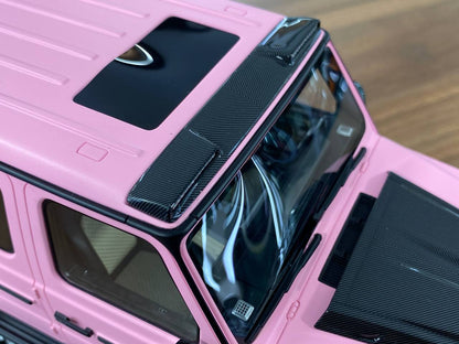 1:18 Resin Model Mercedes-Benz G63 BRABUS 800– Pink | MotorHelix (Limited 166 pcs)