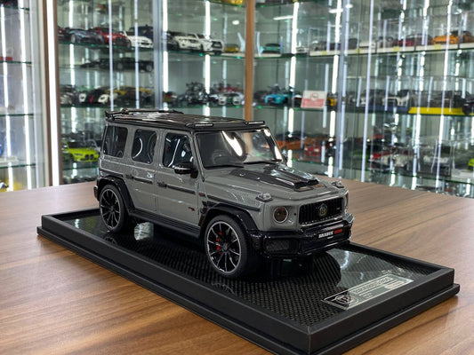 1:18 Resin ModelMercedes-Benz G63 BRABUS 800– Nardo Grey | MotorHelix (Limited 99 pcs