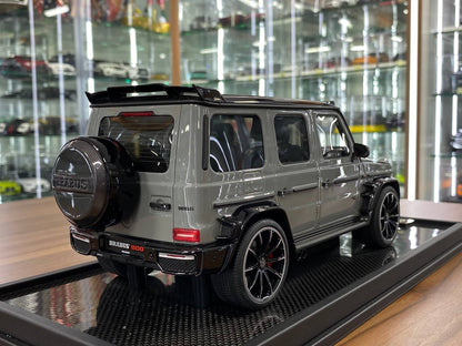 1:18 Resin ModelMercedes-Benz G63 BRABUS 800– Nardo Grey | MotorHelix (Limited 99 pcs