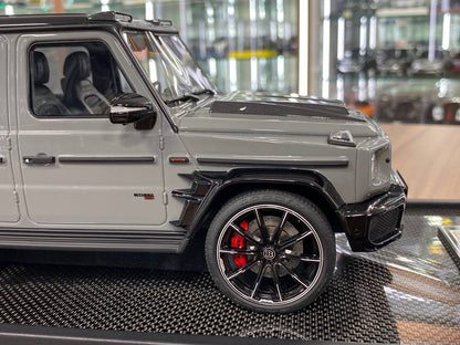 1:18 Resin ModelMercedes-Benz G63 BRABUS 800– Nardo Grey | MotorHelix (Limited 99 pcs