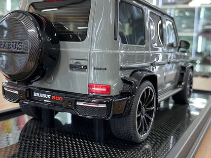 1:18 Resin ModelMercedes-Benz G63 BRABUS 800– Nardo Grey | MotorHelix (Limited 99 pcs