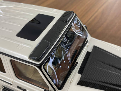 1:18 Resin Model Mercedes-Benz G63 BRABUS 800 – Pearl White | MotorHelix (Limited 199 pcs)pcs
