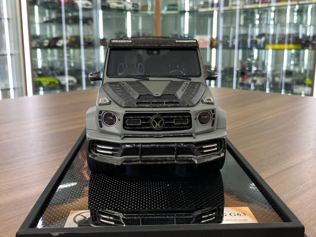 1:18 Resin Model Mercedes-Benz AMG G63 MANSORY – UAE Matt Black/Grey | Timothy & Pierre Limited 99 pcs