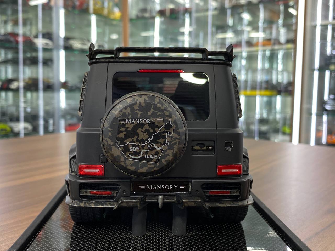 1:18 Resin Model Mercedes-Benz AMG G63 MANSORY – UAE Matt Black/Grey | Timothy & Pierre Limited 99 pcs
