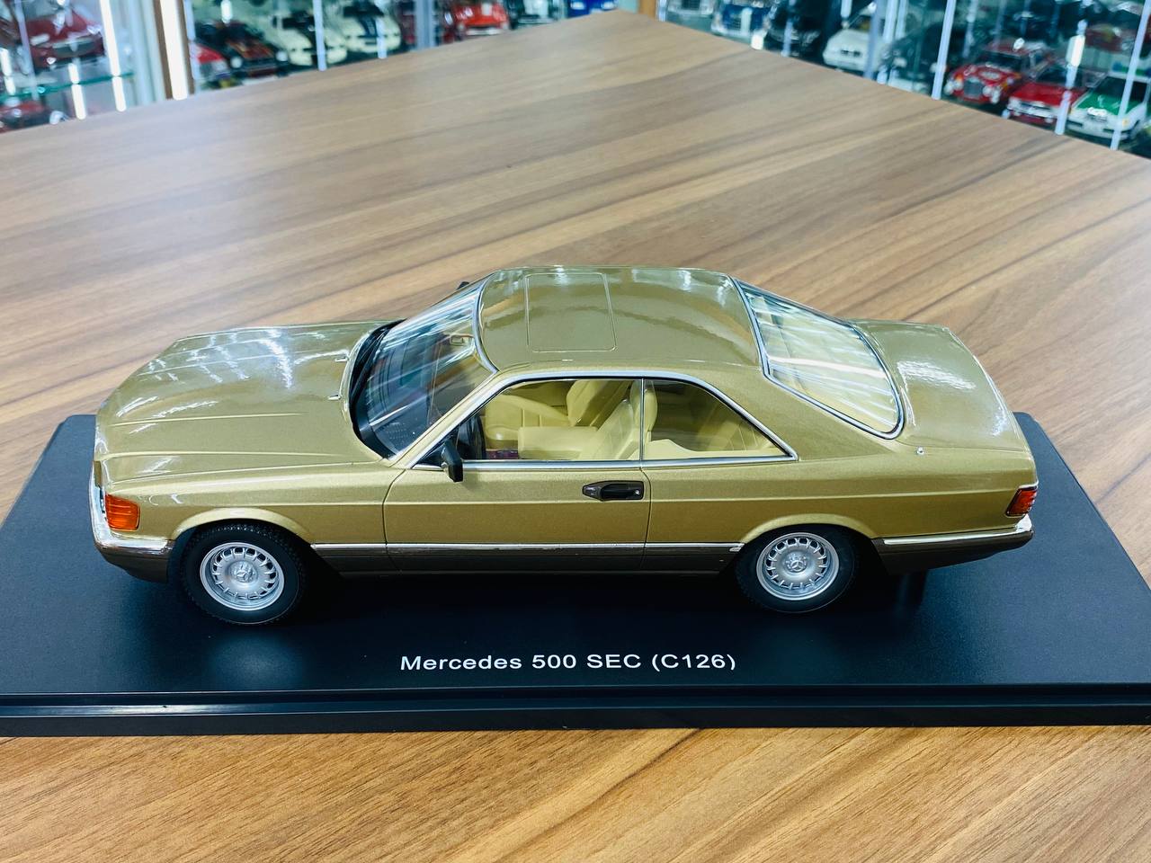 Amazon | KK scale 1/18 Mercedes Benz 500 SEC C126 1987