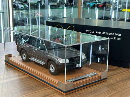 1/18 Resin Toyota Land Cruiser G FZJ100 (1998) – Old School Models (Grey)