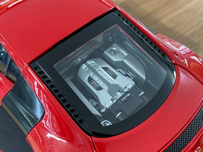 1:18 Diecast Model Audi R8  – Red | AutoBarn (Kyosho) – Supercar for Dubai Collectors