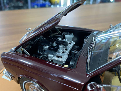 1:18 Diecast Model Rolls-Royce Silver Shadow MPW Coupe – Maroon | AutoBarn (Paragon) Classic for Dubai Collectors