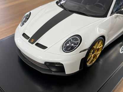 1:18 Resin Model Porsche 911 GT3 (992.2) 2024 – White | Spark Models (Limited 911 pcs – Porsche Collectors)