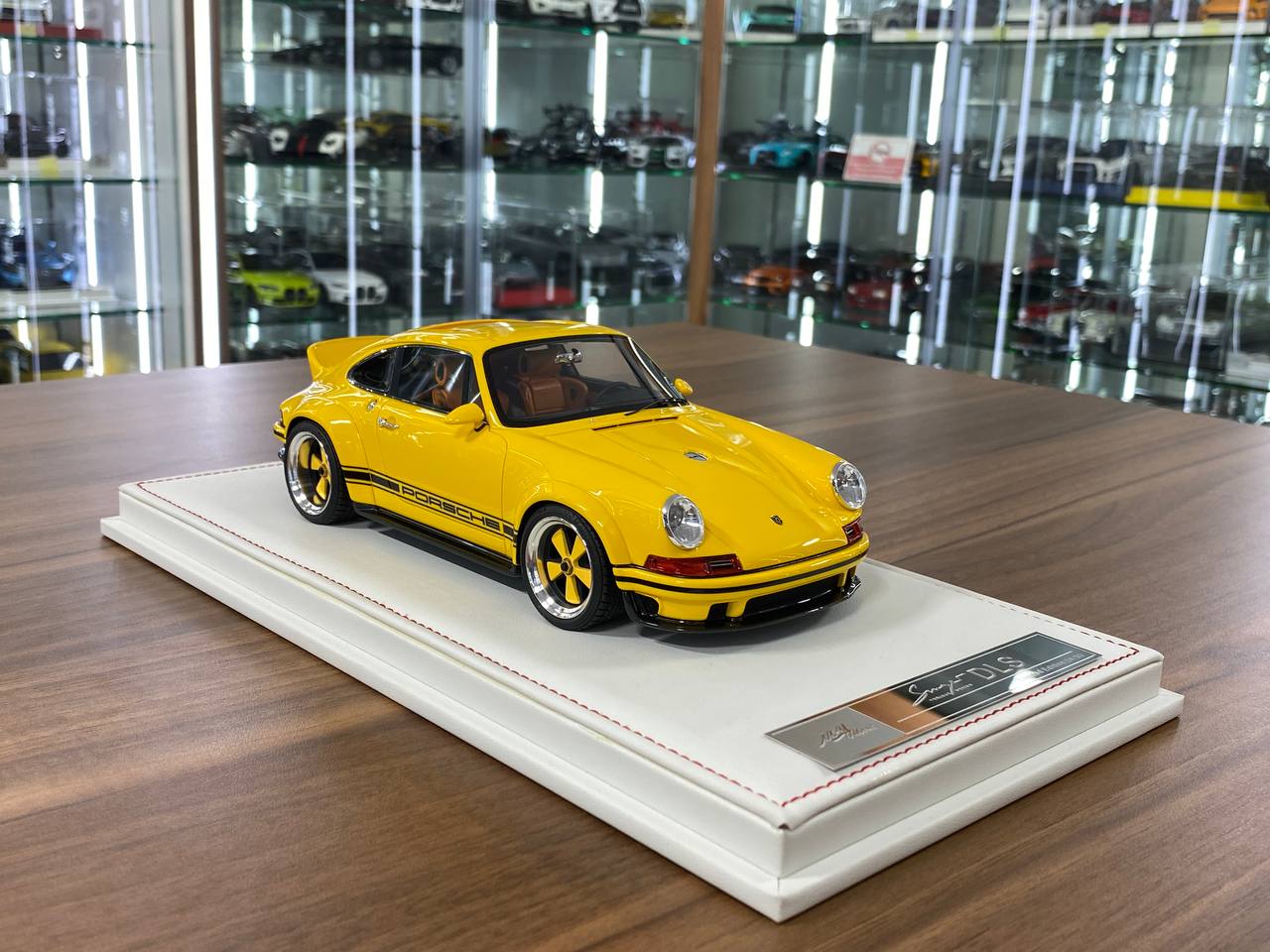 1/18 Ivy Resin Porsche Singer DLS – Vibrant Yellow  | Limited to 30 pcs