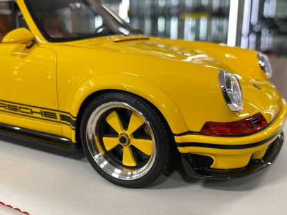 1/18 Ivy Resin Porsche Singer DLS – Vibrant Yellow  | Limited to 30 pcs