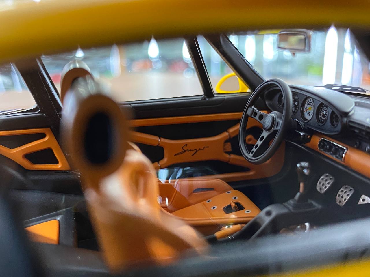 1/18 Ivy Resin Porsche Singer DLS – Vibrant Yellow  | Limited to 30 pcs