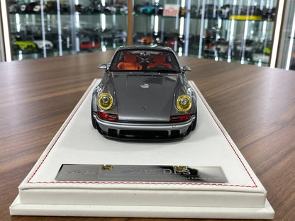 ★ 1/18 Porsche Singer DLS by Ivy Models – Silver with Orange Interior | Limited to 20 Pieces