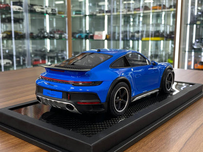 1:18 Resin Model Porsche 911 Dakar – Blue | VIP Models (Limited 99 pcs – Porsche Collectors)