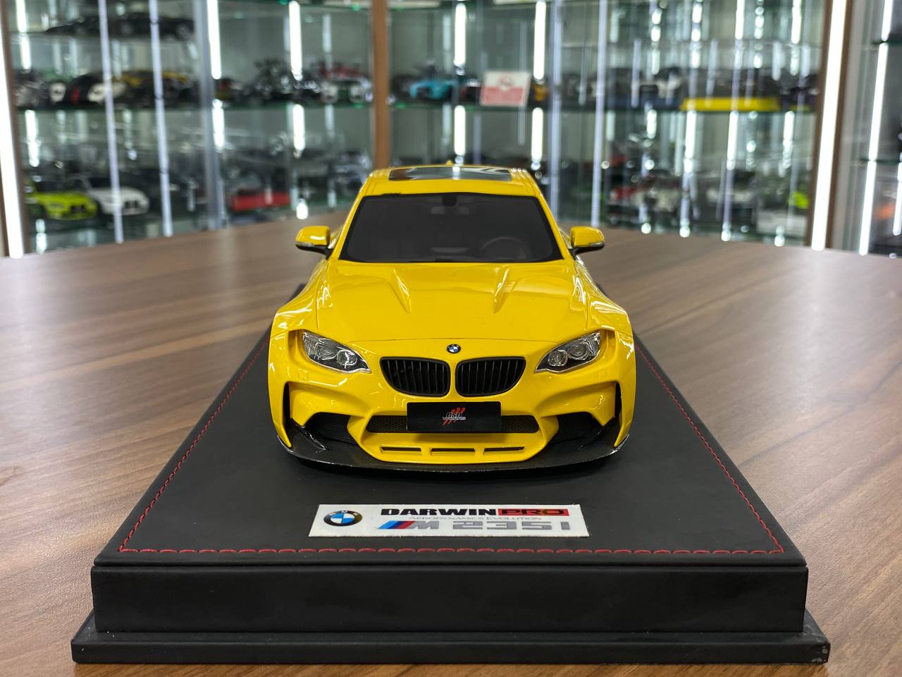 1:18 Resin Model BMW M235i DARWIN PRO – Yellow | AutoBarn (Limited Edition )