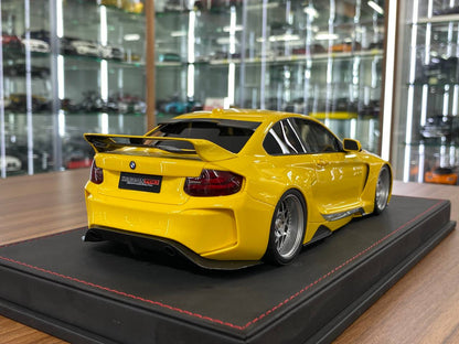 1:18 Resin Model BMW M235i DARWIN PRO – Yellow | AutoBarn (Limited Edition )
