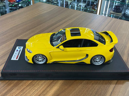 1:18 Resin Model BMW M235i DARWIN PRO – Yellow | AutoBarn (Limited Edition )