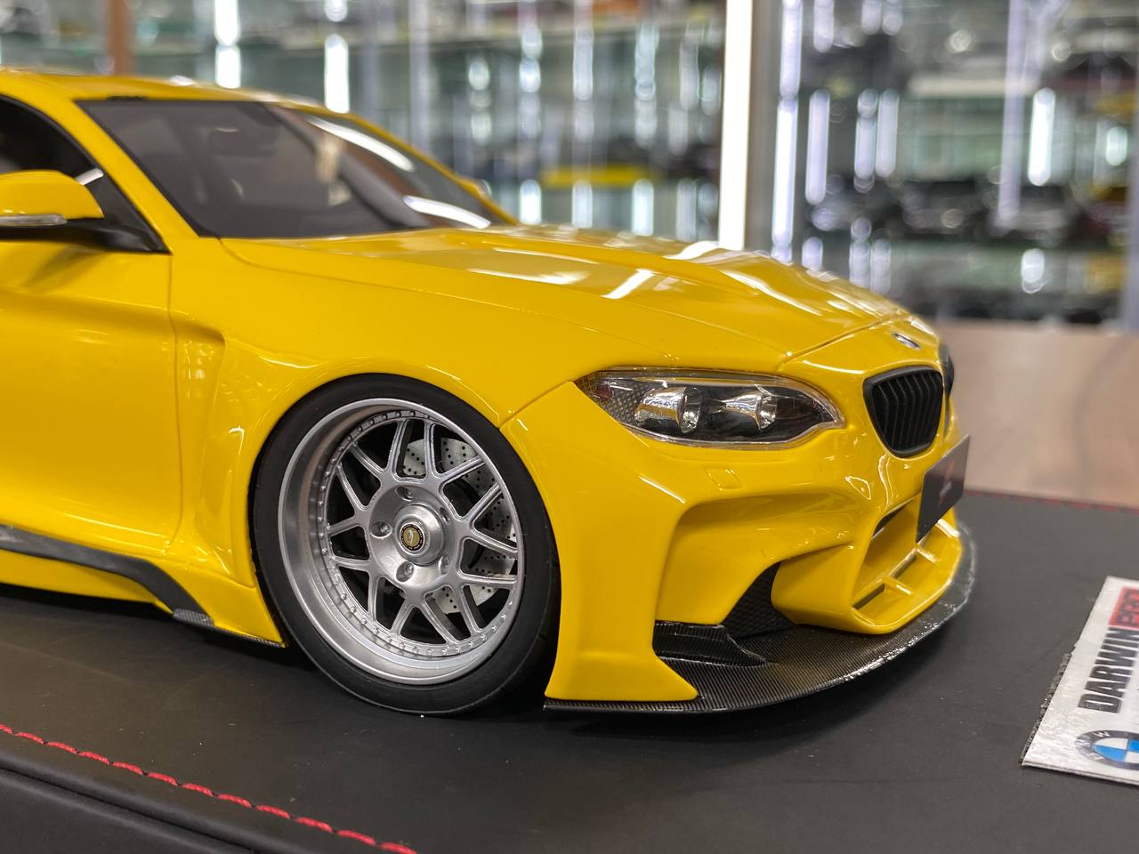 1:18 Resin Model BMW M235i DARWIN PRO – Yellow | AutoBarn (Limited Edition )