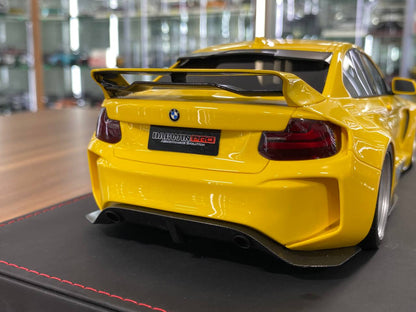 1:18 Resin Model BMW M235i DARWIN PRO – Yellow | AutoBarn (Limited Edition )