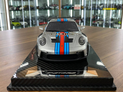 1:18 Resin Model Porsche 911 GT3 RS – Martini Decal | VIP Models (Limited 30 pcs – Dubai Collectors)