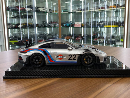 1:18 Resin Model Porsche 911 GT3 RS – Martini Decal | VIP Models (Limited 30 pcs – Dubai Collectors)