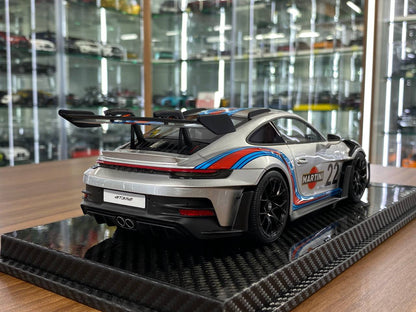 1:18 Resin Model Porsche 911 GT3 RS – Martini Decal | VIP Models (Limited 30 pcs – Dubai Collectors)