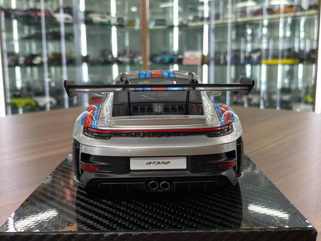 1:18 Resin Model Porsche 911 GT3 RS – Martini Decal | VIP Models (Limited 30 pcs – Dubai Collectors)