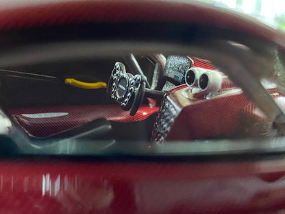 1:18 Resin Model Pagani Huayra R– Carbon Wine Red | VIP Models (Limited 30 pcs – UAE Collectors)
