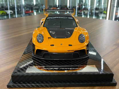 🚨1:18 Resin Model Porsche 911 GT3R Rennsport– Signal Orange | VIP Models (Limited 10 pcs )
