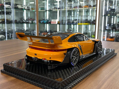🚨1:18 Resin Model Porsche 911 GT3R Rennsport– Signal Orange | VIP Models (Limited 10 pcs )