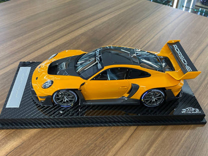 🚨1:18 Resin Model Porsche 911 GT3R Rennsport– Signal Orange | VIP Models (Limited 10 pcs )