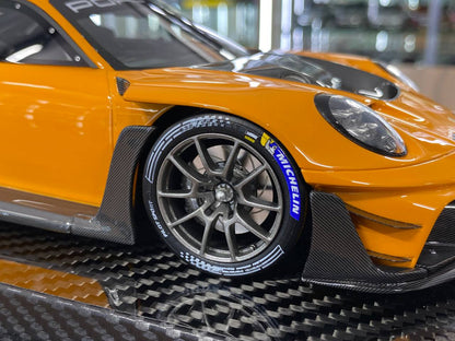 🚨1:18 Resin Model Porsche 911 GT3R Rennsport– Signal Orange | VIP Models (Limited 10 pcs )