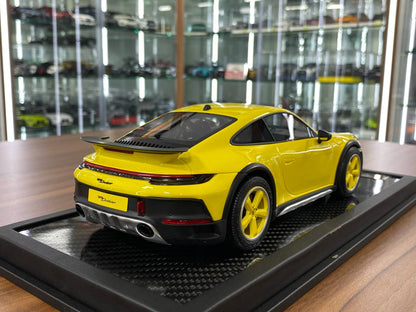 🚨1:18 Resin Model Porsche 911 Dakar – Yellow | VIP Models (Limited 99 pcs )