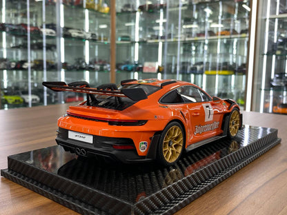 🚨1:18 Resin Model Porsche 911 GT3 RS #7 – Jägermeister Decals | VIP Models (Limited 30 pcs – Dubai Collectors)
