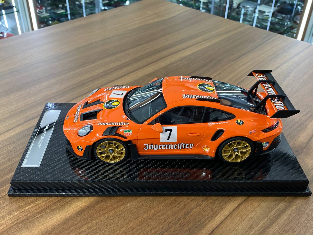 1:18 Porsche 911 GT3 RS #7 Jägermeister Decals | VIP Models Ltd 30