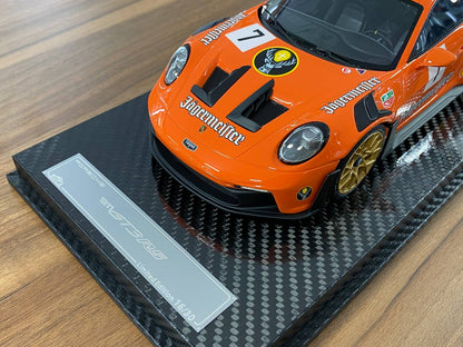 🚨1:18 Resin Model Porsche 911 GT3 RS #7 – Jägermeister Decals | VIP Models (Limited 30 pcs – Dubai Collectors)