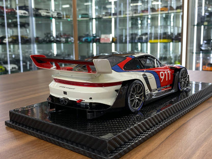 🚨1:18 Resin Model Porsche 911 GT3R Rennsport – Rennsport Reunion Decal | VIP Models (Limited 99 pcs)