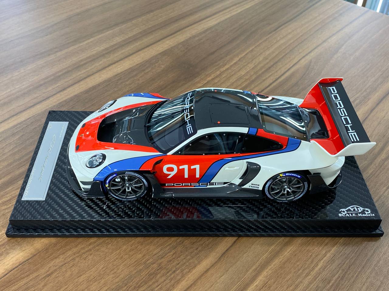 🚨1:18 Resin Model Porsche 911 GT3R Rennsport – Rennsport Reunion Decal | VIP Models (Limited 99 pcs)