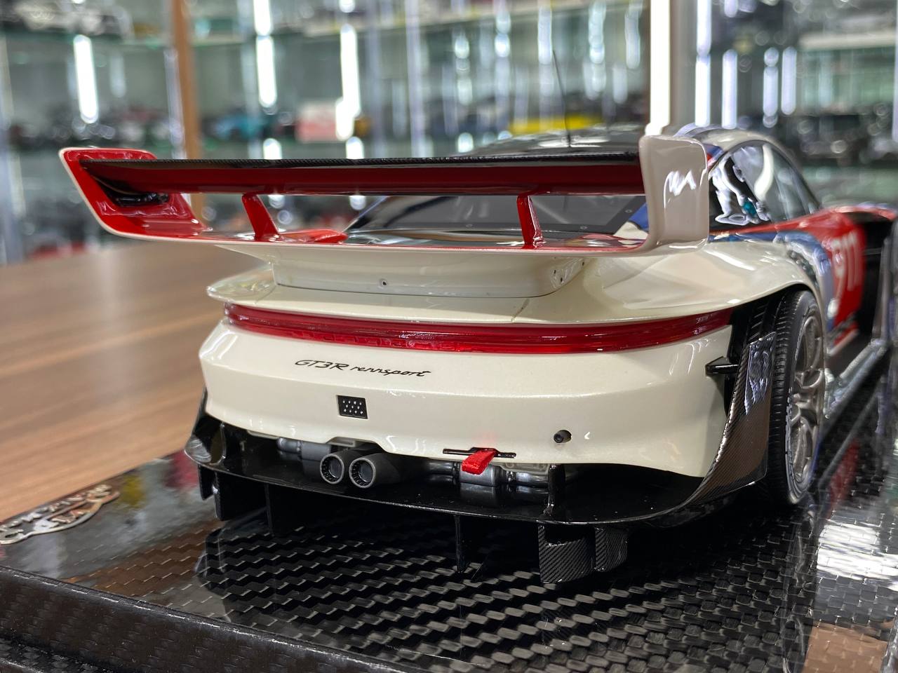 🚨1:18 Resin Model Porsche 911 GT3R Rennsport – Rennsport Reunion Decal | VIP Models (Limited 99 pcs)