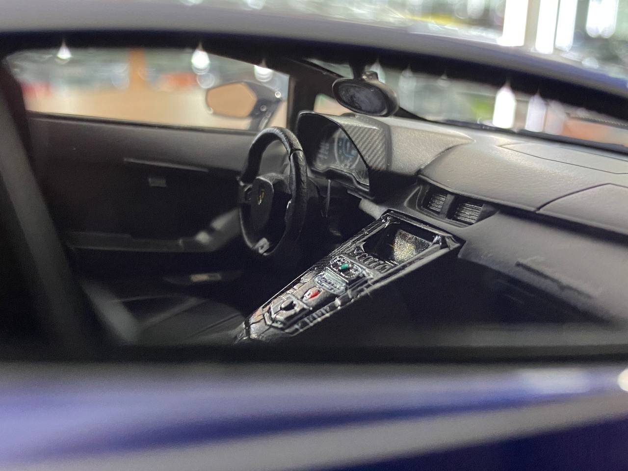 🚨1:18 Resin Model Lamborghini Aventador GT EVO LBWK – Blue Elephant Pattern | VIP Models (Limited 30 pcs – Dubai Collectors)