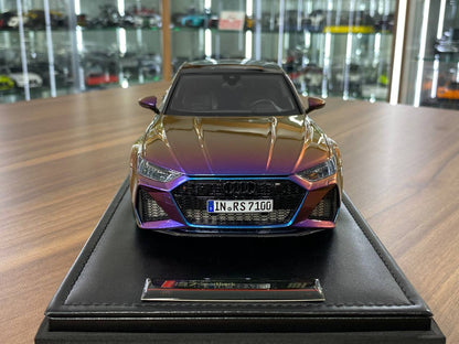 🚨1:18 Resin Model Audi RS7 Fastback – Chameleon Limited 99 pcs
