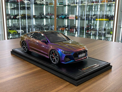 🚨1:18 Resin Model Audi RS7 Fastback – Chameleon Limited 99 pcs