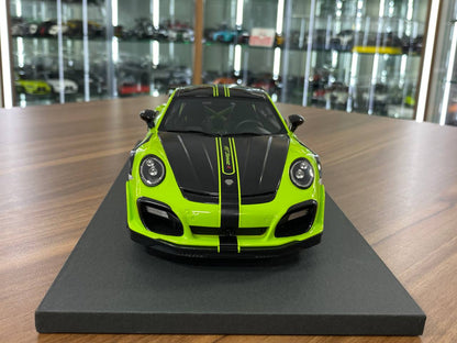 🚨1:18 Resin Model Porsche GT Street R Techart by AutoBarn – Green