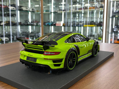🚨1:18 Resin Model Porsche GT Street R Techart by AutoBarn – Green