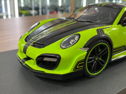 🚨1:18 Resin Model Porsche GT Street R Techart by AutoBarn – Green