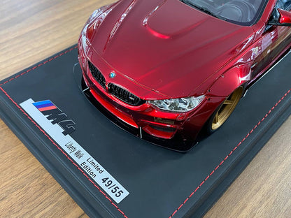 1:18 Resin Model AutoBarn BMW M4 Liberty Walk – Red | Limited 55 pcs