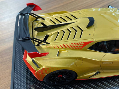 IVY Vertue Lamborghini Huracan STO Oro Elios Rosso Mars Ltd. 15 pcs [1/18 Resin]