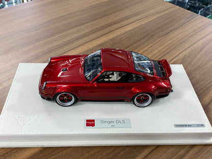 1:18 Resin Model Make up Porsche Singer DLS 2022 – Candy Red Limited 80 pcs