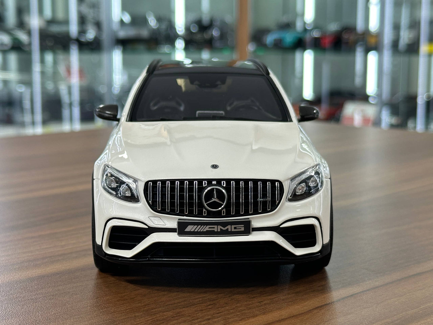 1/18 Resin GT Spirit Mercedes-Benz GLC 63s in White - Limited Edition